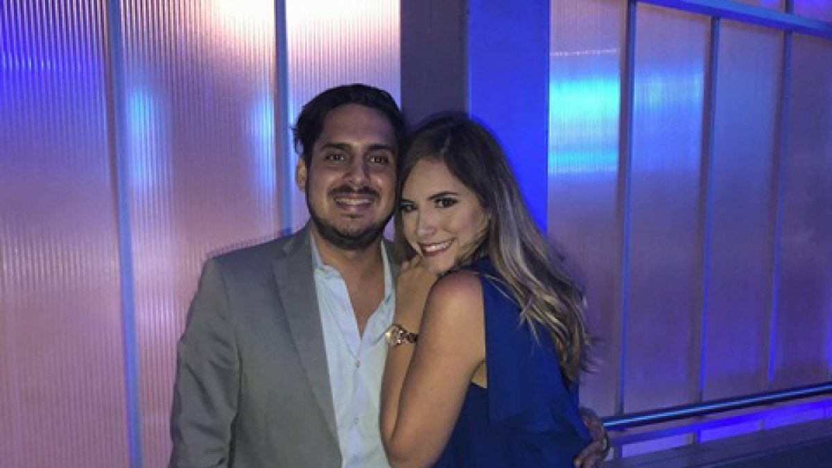 La ecuatoriana está feliz con su amor italiano.