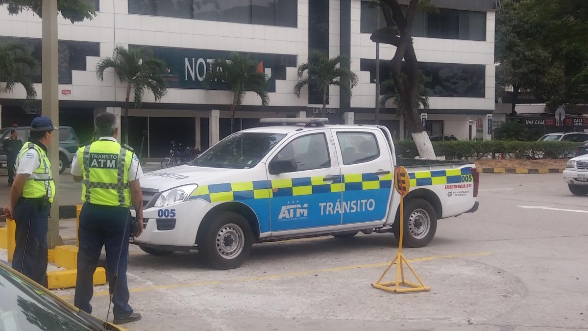 El carro fue localizado en la ciudadela Huancavilca.