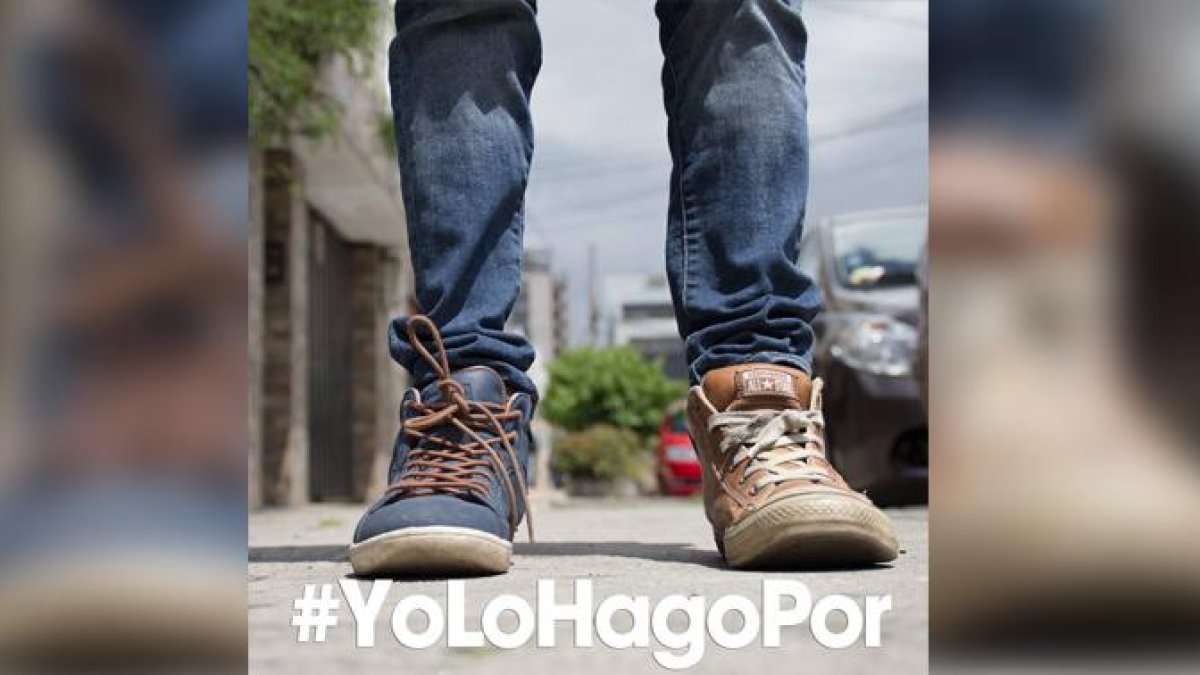 Usar zapatos de distinto color durante todo el día es una muestra de solidaridad con la causa.