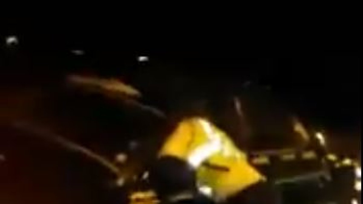 Captura de video de la agente de la CTE.