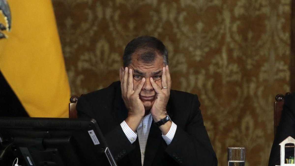 El expresidente de Ecuador actualmente residen en Bélgica.