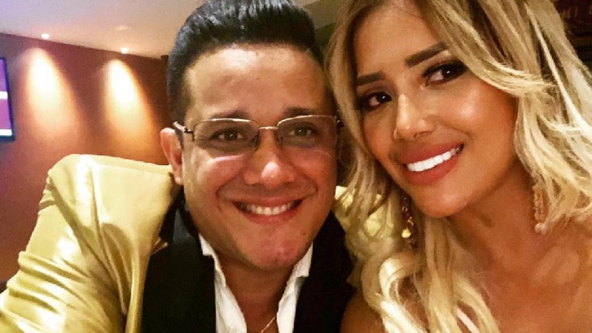 Salgado ha publicado fotografías en redes sociales junto al presentador.