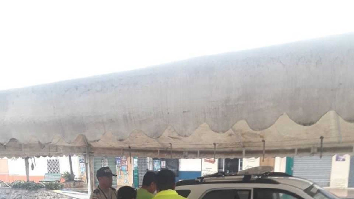 Los procesados fueron trasladados la mañana de este miércoles 7 de enero en un patrullero de la policía de Paján.