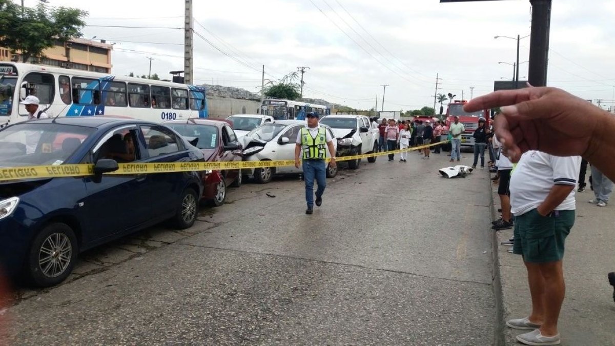 La congestión en la mañana fue difícil por el sector.