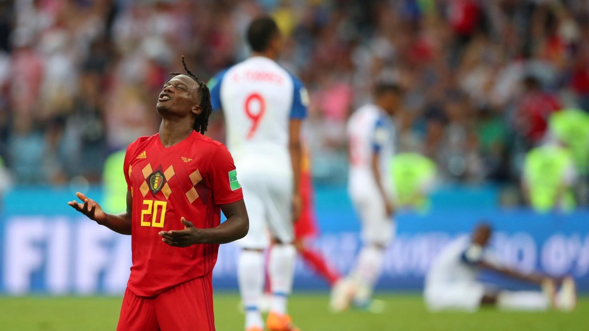 Dedryck Boyata del Bélgica tras el partido contra Panamá, el lunes 18 de julio de 2018.