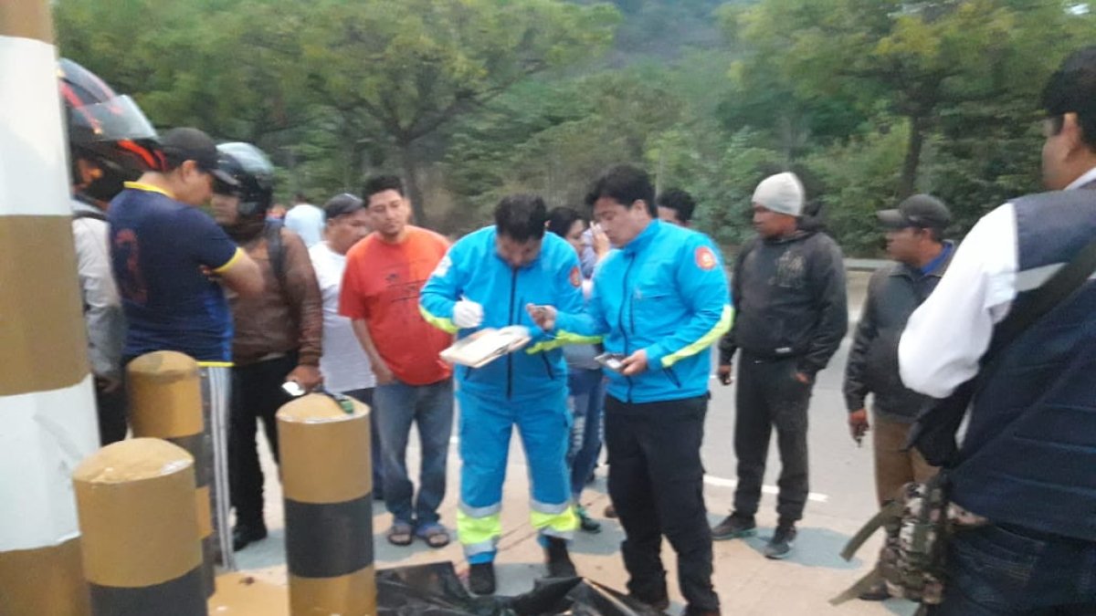 El accidente ocurrió a las 05:30.