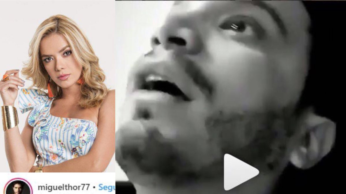 Miguel Ángel Álvarez, prometido de María Fernanda Ríos, se pronunció en Instagram sobre la parodia de Moreira. Actores colombianos le dieron su apoyo.