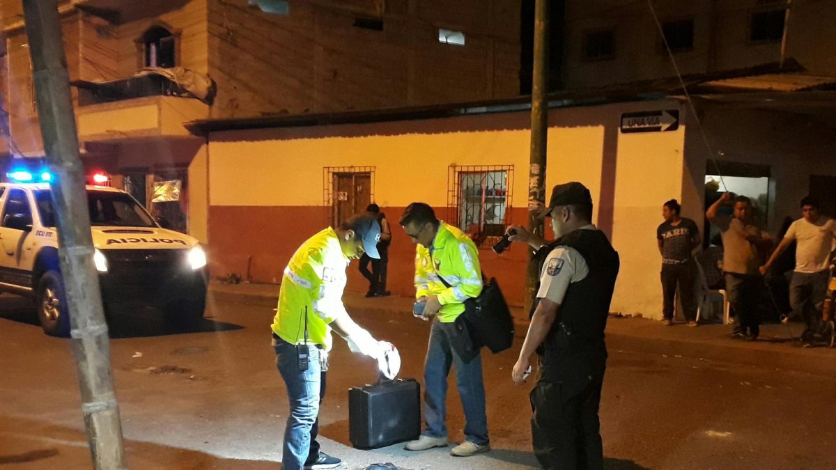 La víctima se movilizaba por el barrio Olmedo.