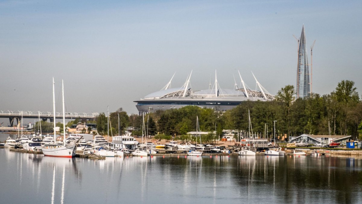 El estadio de San Petersburgo albergará seis partidos de fútbol de la Copa Mundial 2018, incluida la semifinal y el partido por el tercer puesto.