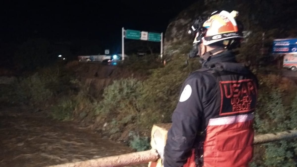 El hombre había desparecido cuando trataba de cruzar con su moto.