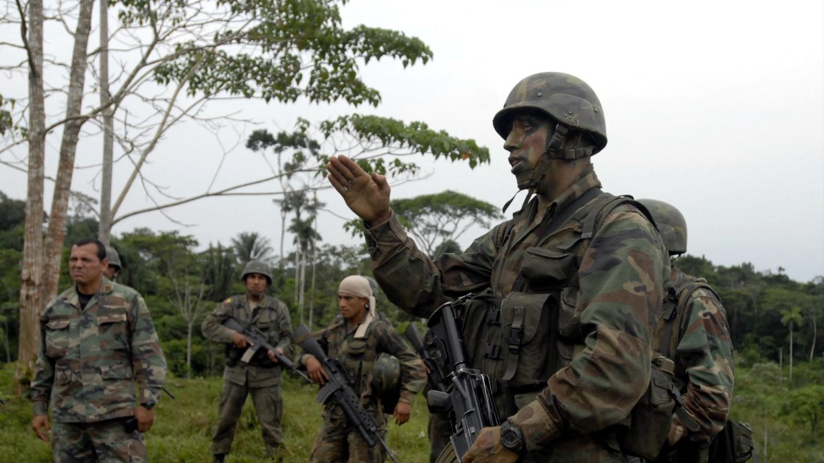 Referencial. Según el diario, los secuestrados estaban en territorio ecuatoriano, cerca de Mataje en la provincia de Esmeraldas.