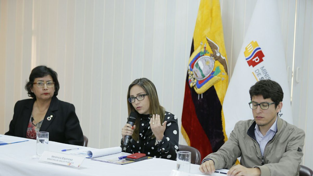 Según la ministra Verónica Espinosa, el 90% de las personas que tienen influenza, presentan síntomas leves que no ameritan hospitalización.