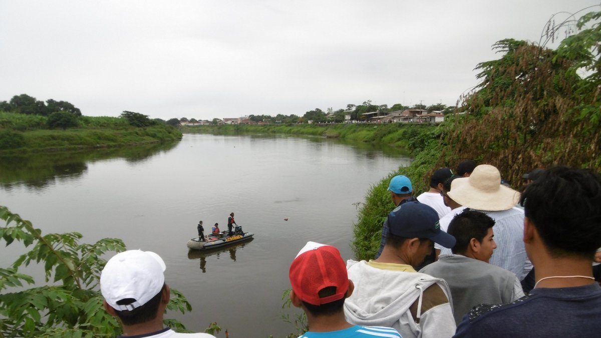 Un hombre murió mientras se bañaba en el río Daule, la tarde del sábado 28 de enero de 2018.