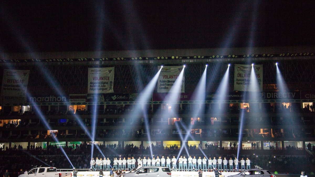 Noche Blanca de Liga de Quito 2017.