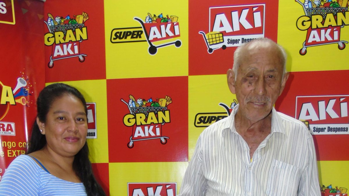 María Moreno es una de las felices ganadoras de esta semana.