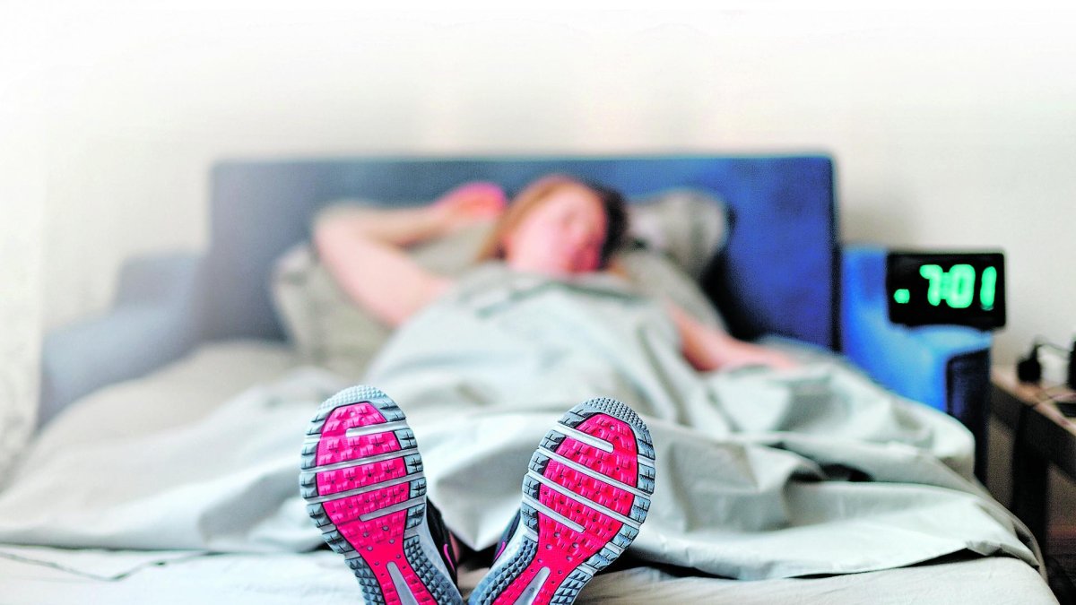 Para alguien que gusta hacer deportes, dormir ocho horas no son suficientes.