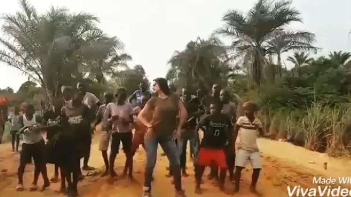 Captura del vídeo que fue compartido por El Canrgi.