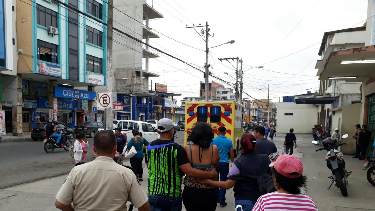 La mujer fue llevada a la fiscalía  a poner la denuncia contra su excoviviente.