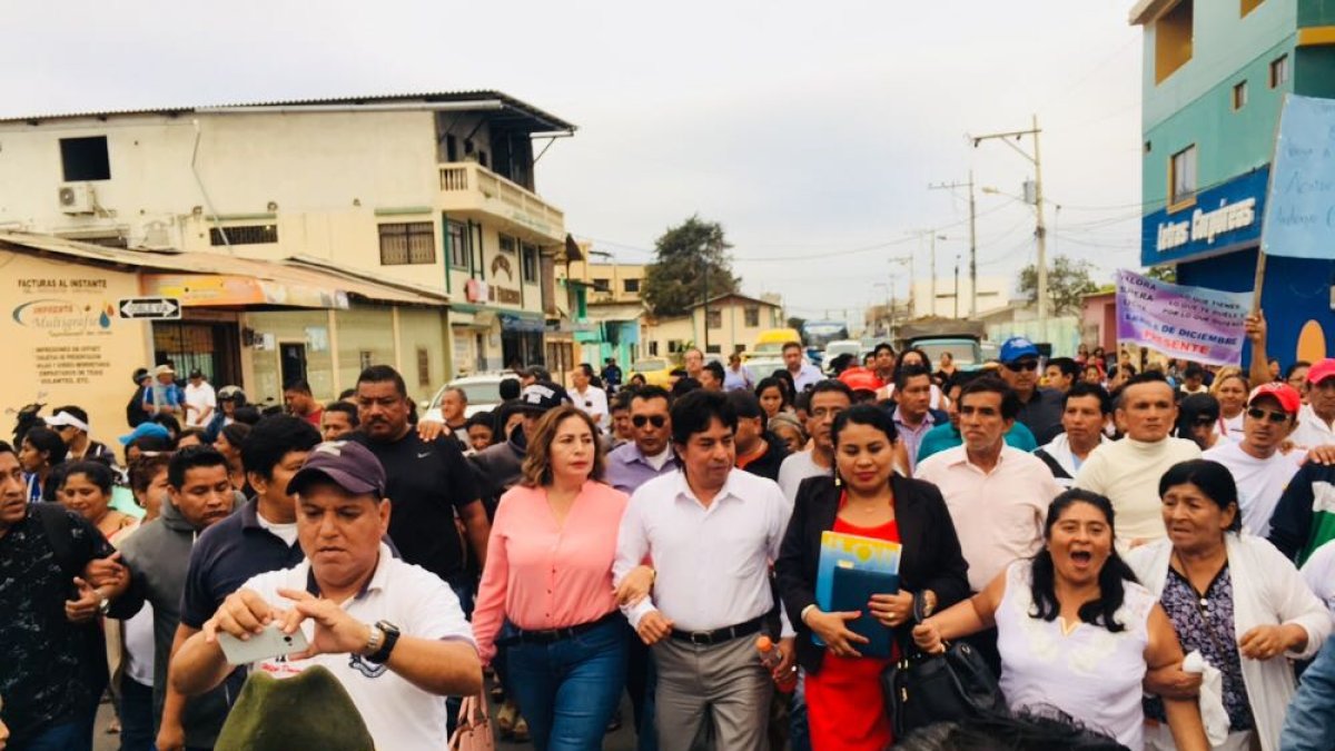 Antonio Espinoza, alcalde de La Libertad, solicita su propio encarcelamiento.