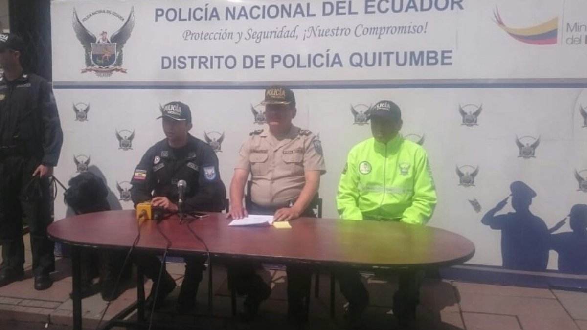 Agentes dieron información sobre e caso.