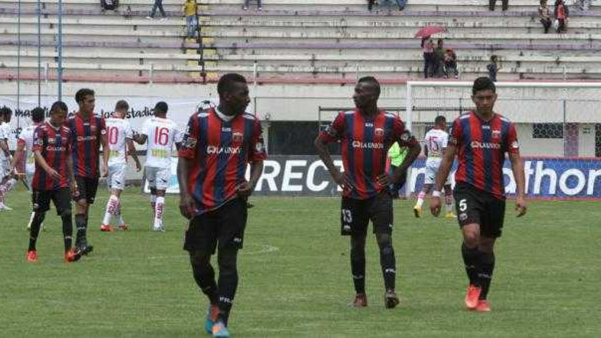 Jugadores de Deportivo Quito.