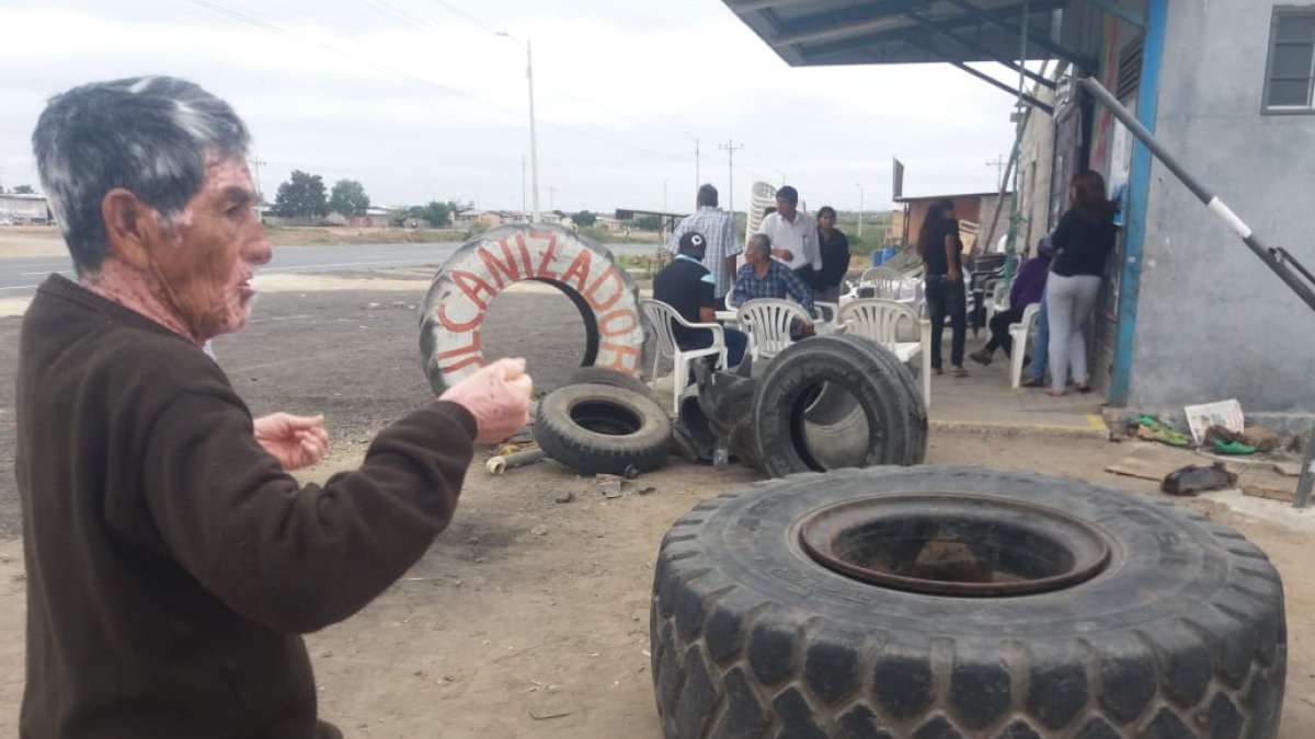 El accidente ocurrió en la comunidad Río Verde.