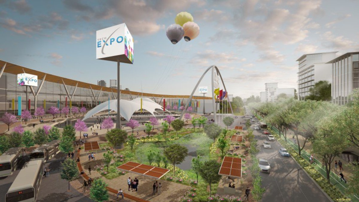 Este lugar de 240 hectáreas (593 acres) contará con espacios como el sistema de autopistas verdes que conectarán a los animales y a los peatones con el entorno natural (jardines) de esta zona, un nuevo Centro de Convenciones y un Museo Darwin en el distrito marino.