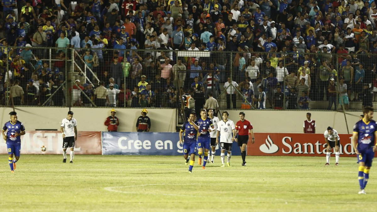 Los locales devolvieron la emoción al encuentro en el 78, con un potente disparo de Luis Chicaiza.