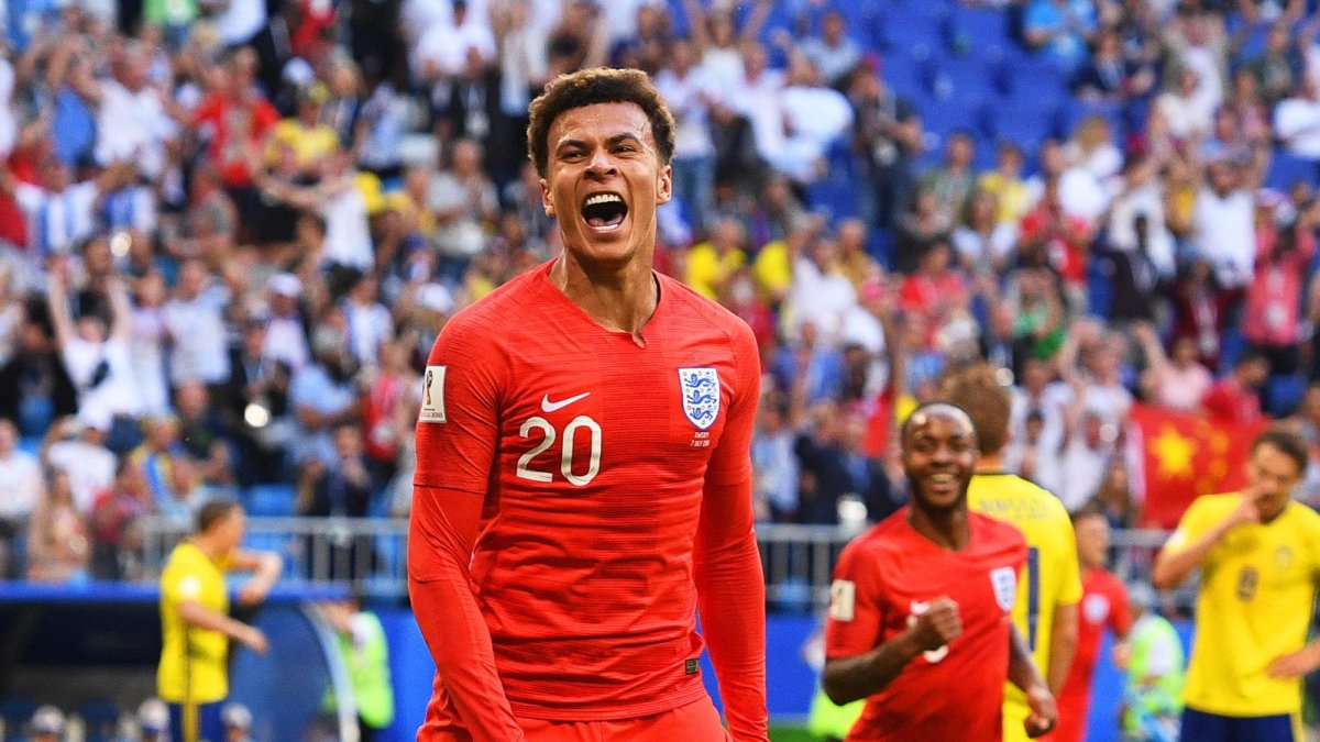 Jugador en el partido de cuatros frente a Suecia.