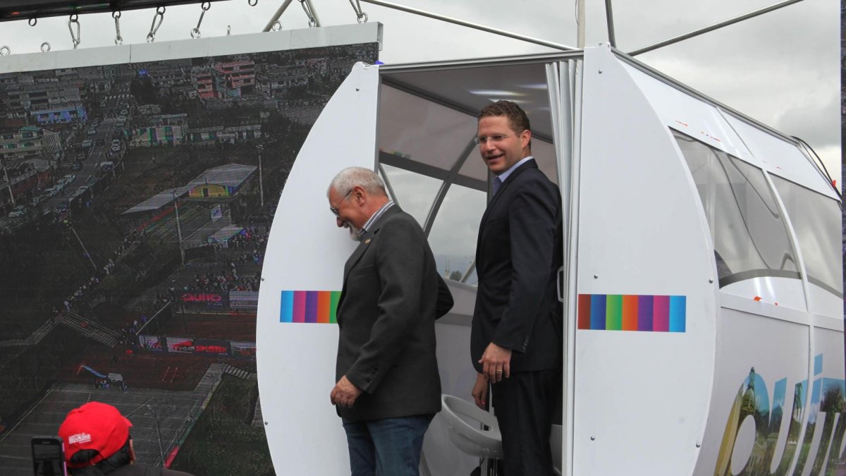 Referencial. Mauricio Rodas, como Alcalde de Quito, es quien lidera también este proyecto.