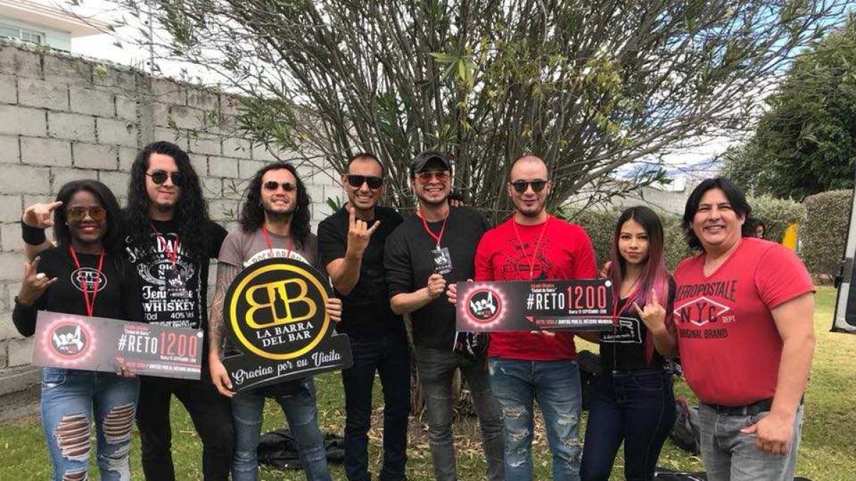 La agrupación Bajo Sueños será una de las bandas que participará del Reto 1200 en Ibarra.