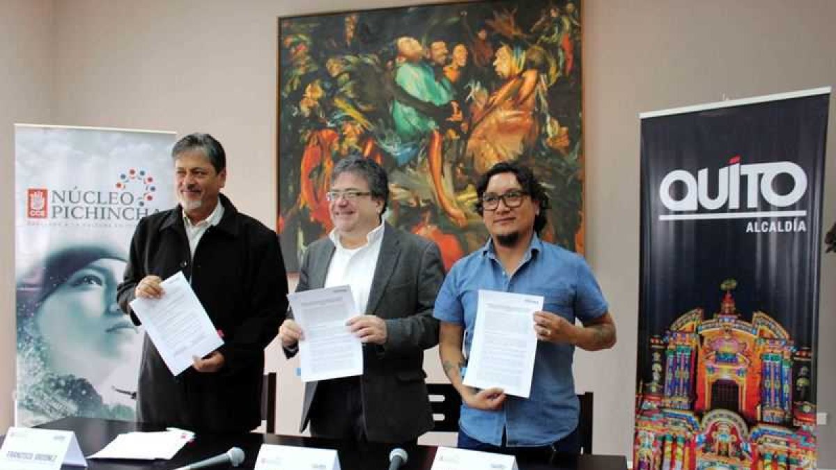 Pabellón Naciones Unidas en el parque El Arbolito / Autoridades firmaron un convenio para utilizar espacio de forma cultural.