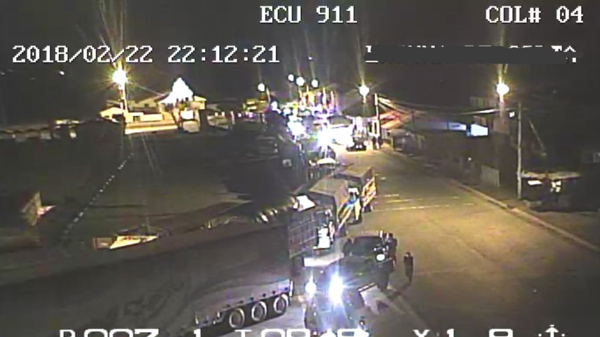 El incidente ocasionó tráfico vehicular.