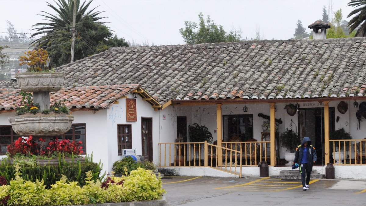 El equipo de Brasil permaneció en la Hacienda Charloví que tiene 47 años funcionando como hotel.