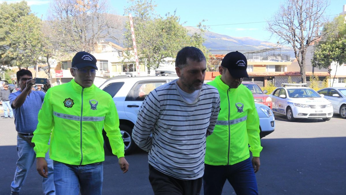 La detención del cura se logró en Quito en 2017.