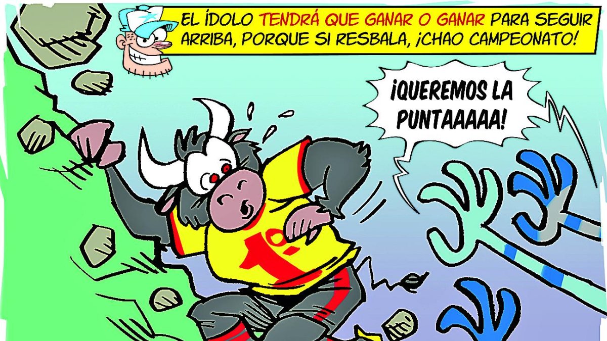 ...Solo ganar los 3 puntos les sirven a los toreros...