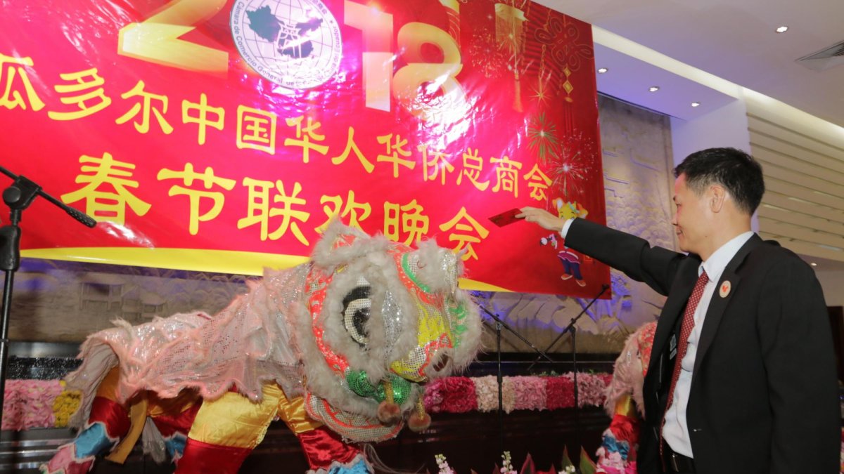 Fiestas por Año Nuevo Chino en Guayaquil.