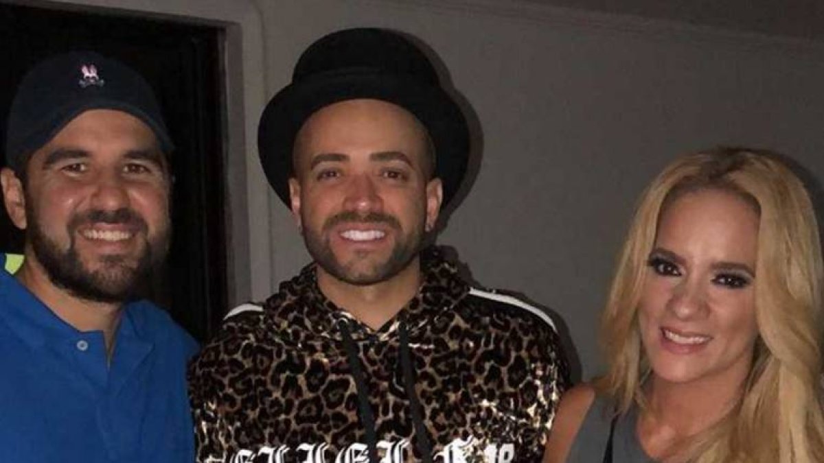 Dalo Bucaram, Nacho y Gabriela Pazmiño.