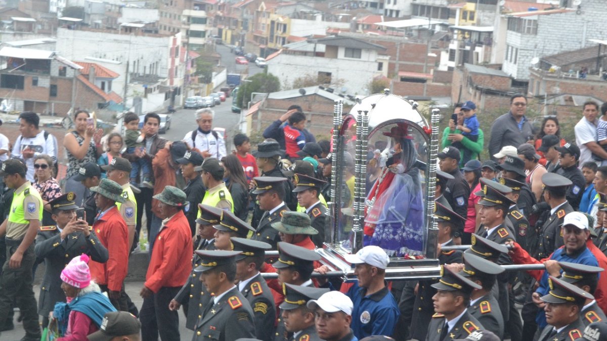 La Brigada de Infantería Nº 7 Loja trasladó la imagen.
