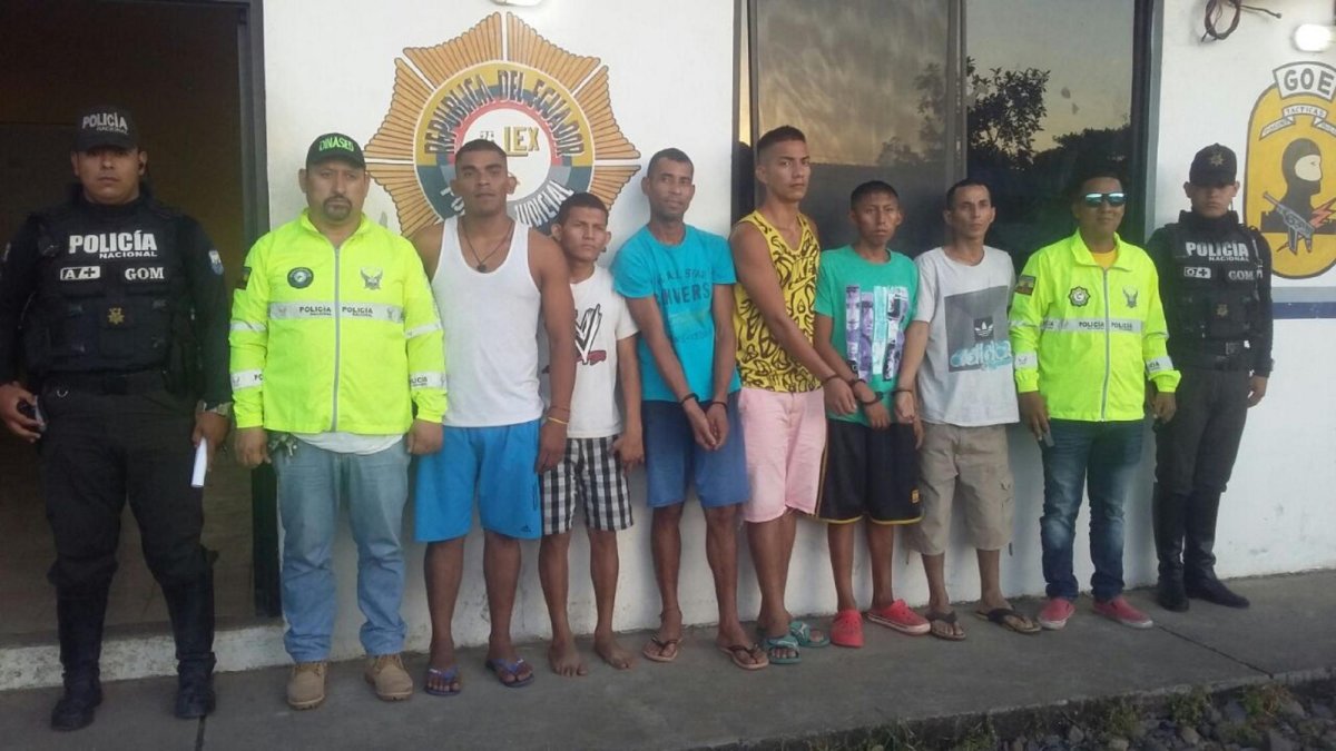 Los sospechosos del asesinato de José Ordóñez.