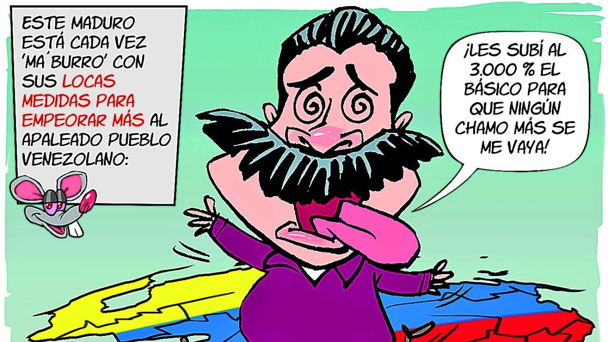 ...Sufren una inflación de un millón por ciento...