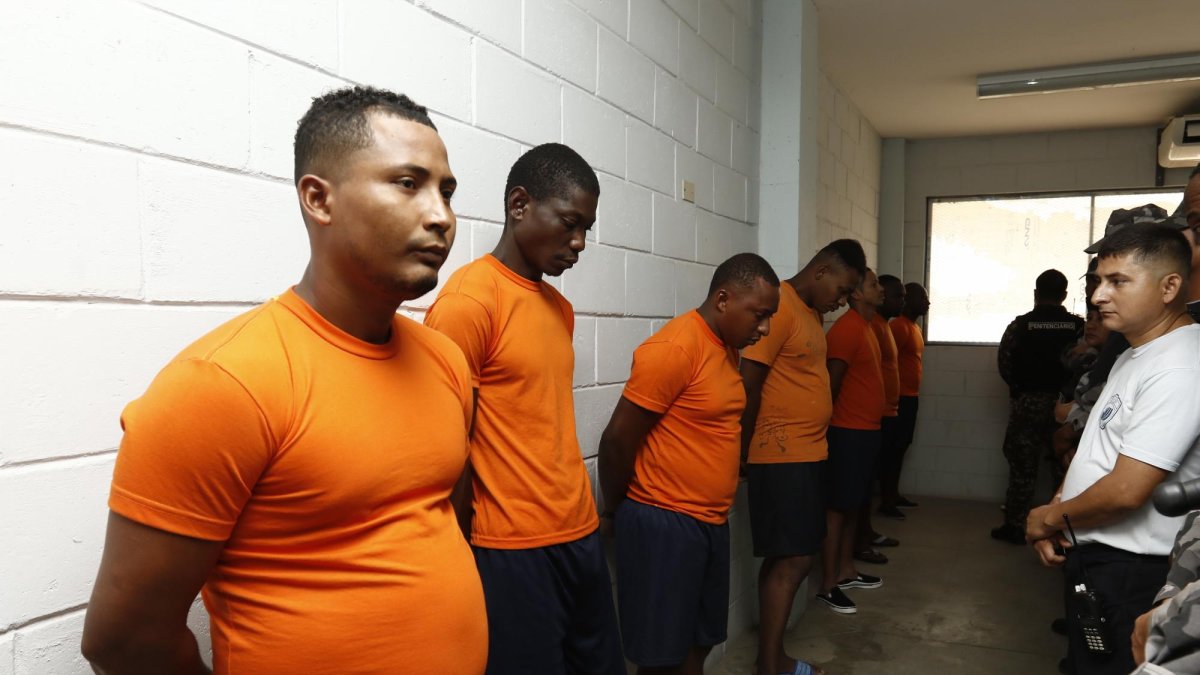 El último grupo de siete sospechosos fue ingresado el sábado anterior al Centro de Privación de Libertad.