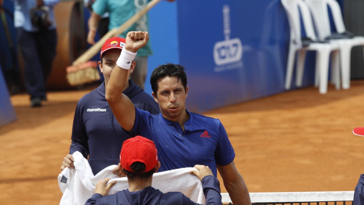 En el club Jacaranda se realiza el ATP World Tour 250 con la participación del ecuatoriano Gonzalo Escobar