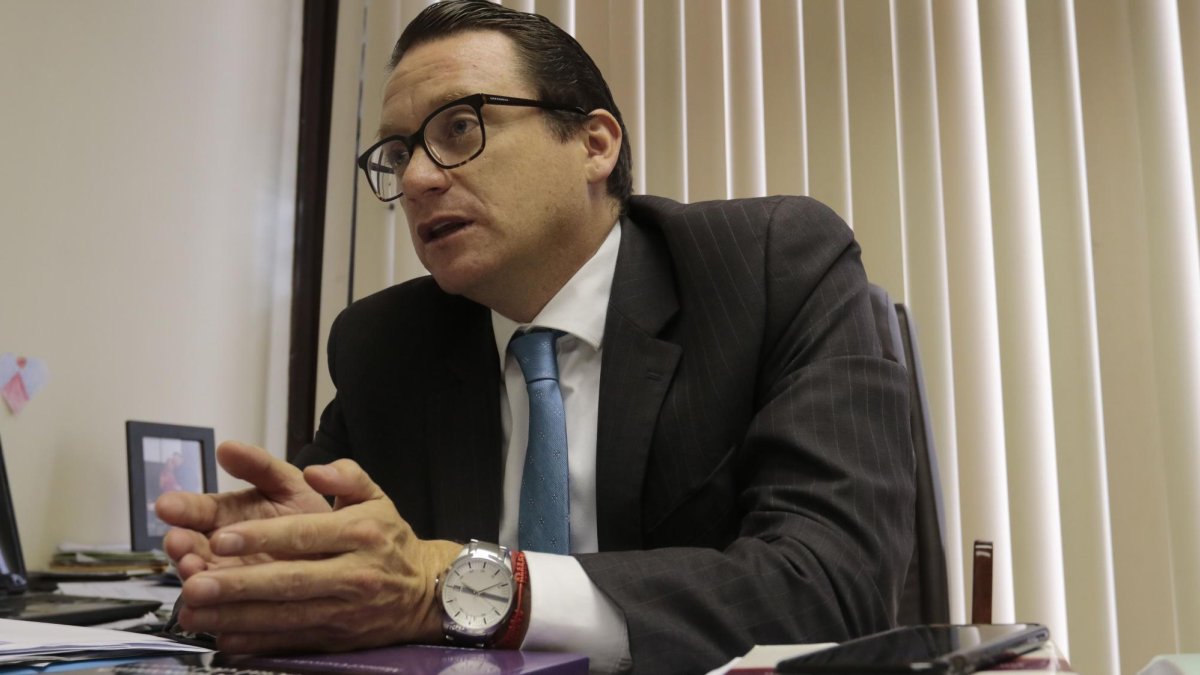 Juan Manuel Aguirre, expresidente de Deportivo Quito.