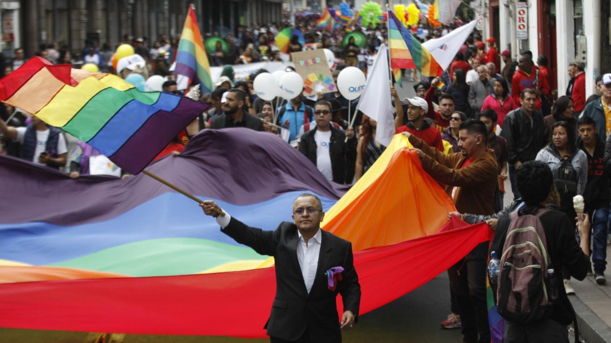 Una marcha similar también se vivió en Guayaquil.