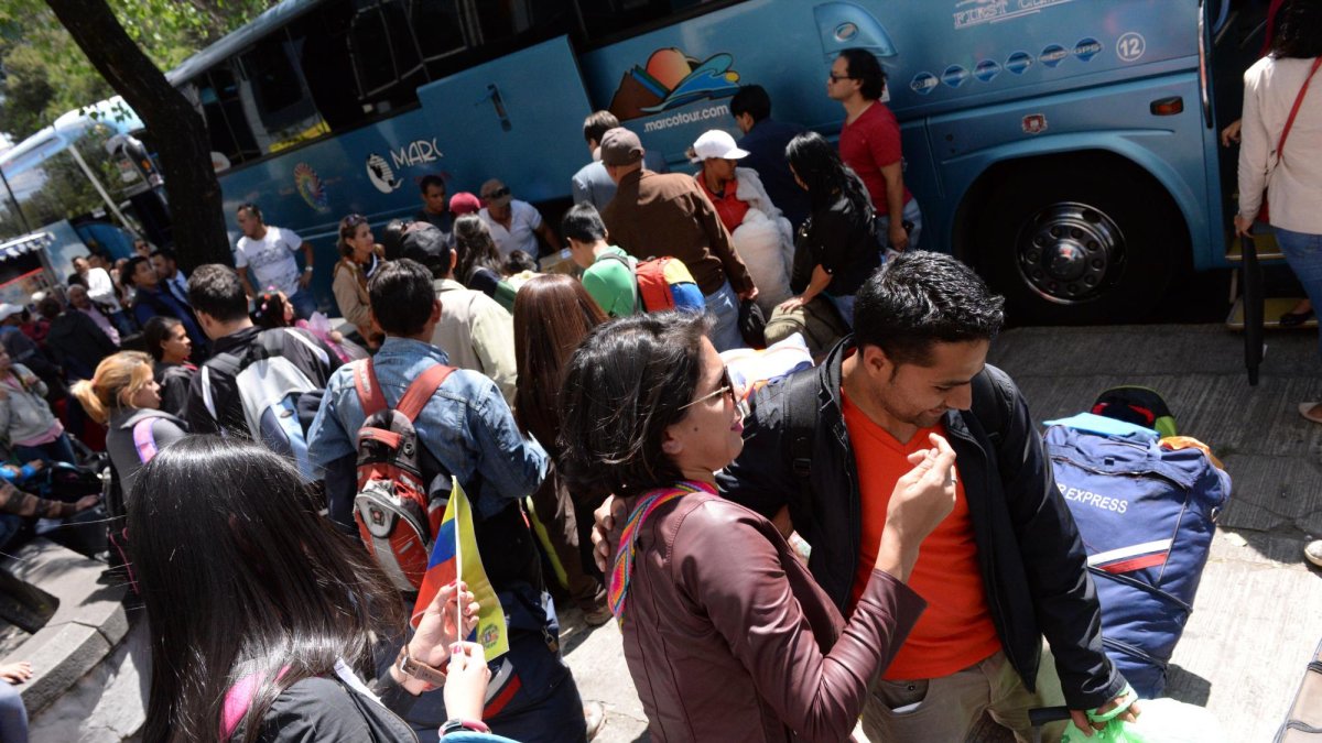 90 ciudadanos de ese país volvieron como parte de un programa del gobierno de Nicolás Maduro.