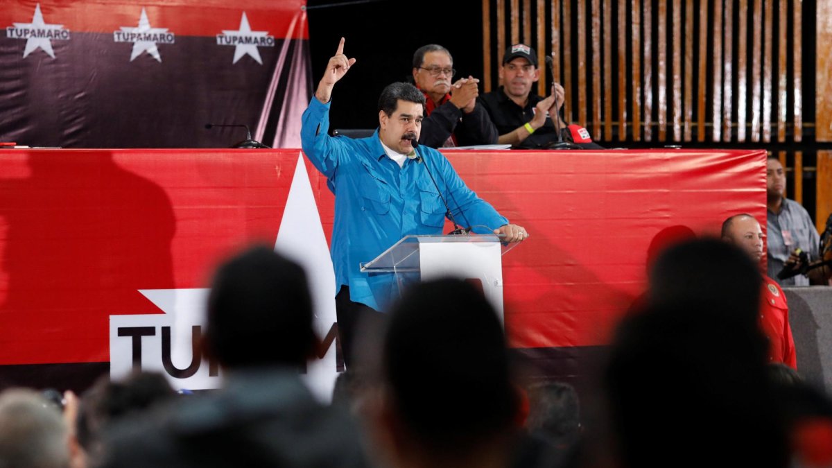 Presidente de Venezuela, Nicolás Maduro.