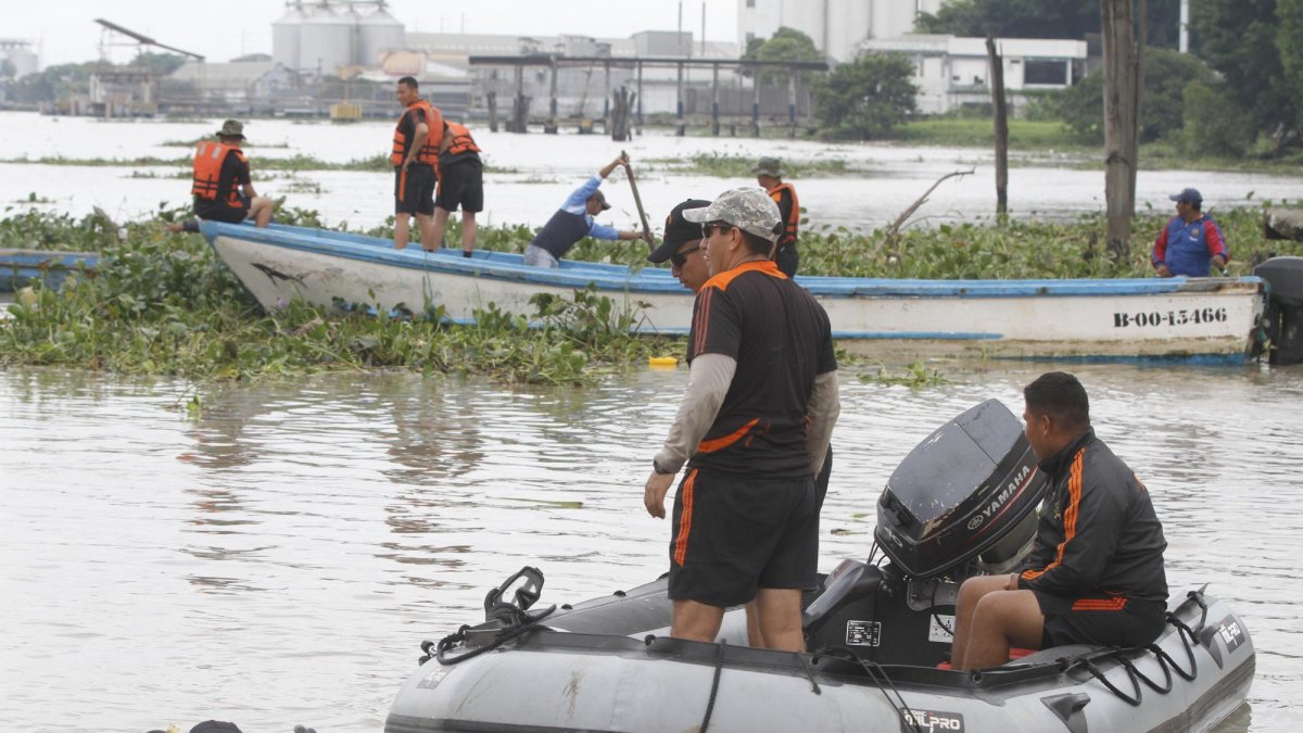 Cuatro de los cinco ocupantes fueron rescatados..