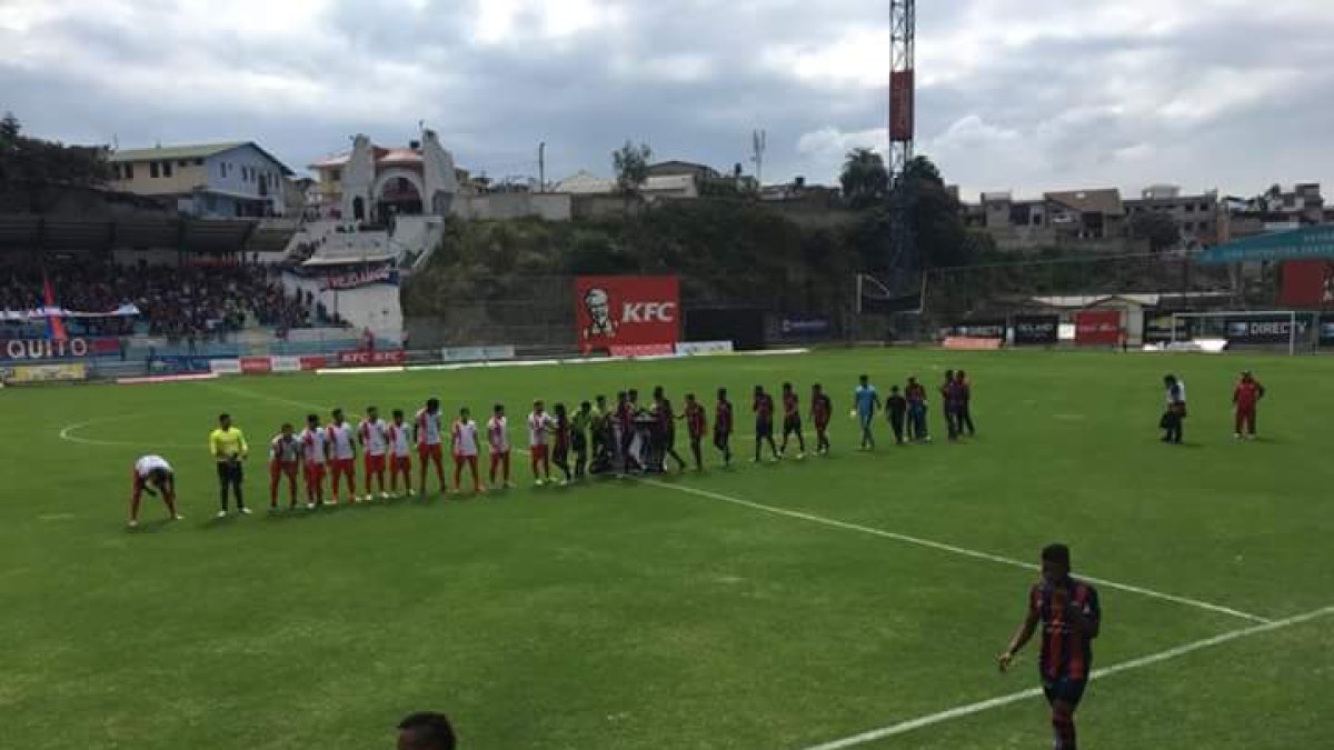 Los chullas ganaron 1-0 frente a la Universidad San Francisco, la tarde de este  17 de marzo del 2018. Alex Colón fue el autor del solitario gol durante el segundo tiempo.