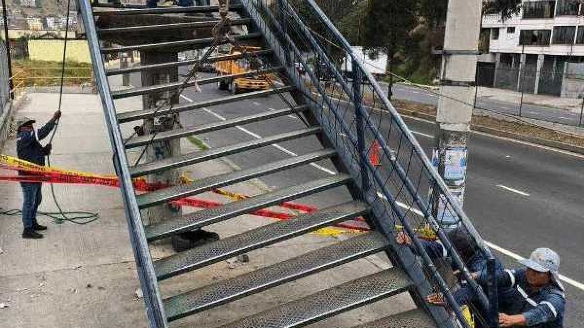 Los arreglos fueron realizados por la Empresa Pública Metropolitana de Movilidad y Obras Públicas.